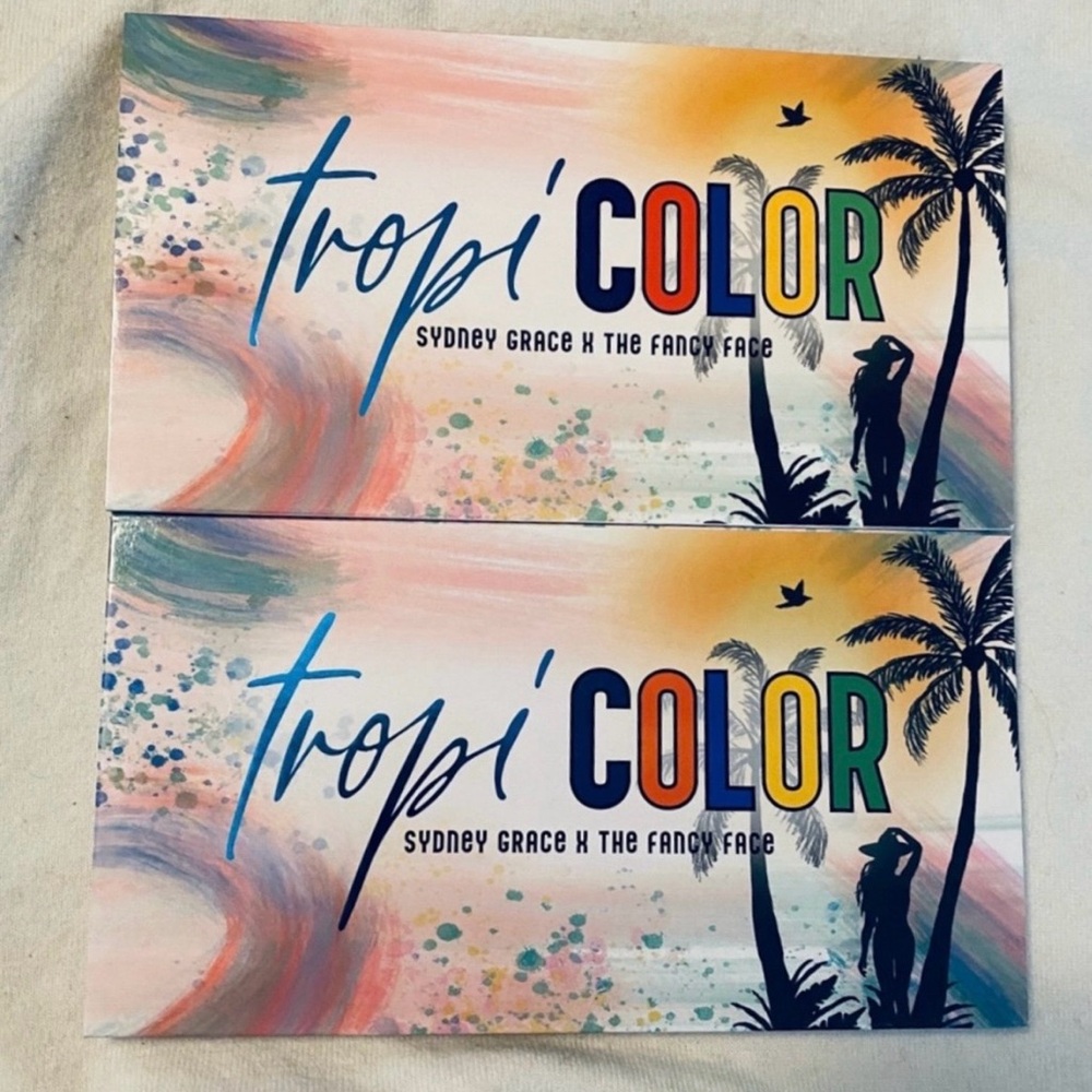 Sydney Grace X The Fancy Face LE TropiColor Palette BNIB. * - Picture 2 of 8